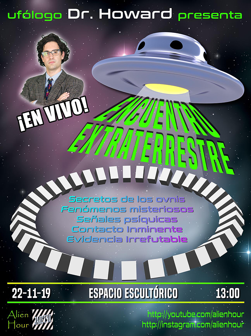 Adrian Pijoan, Poster for Encuentro Extraterrestre