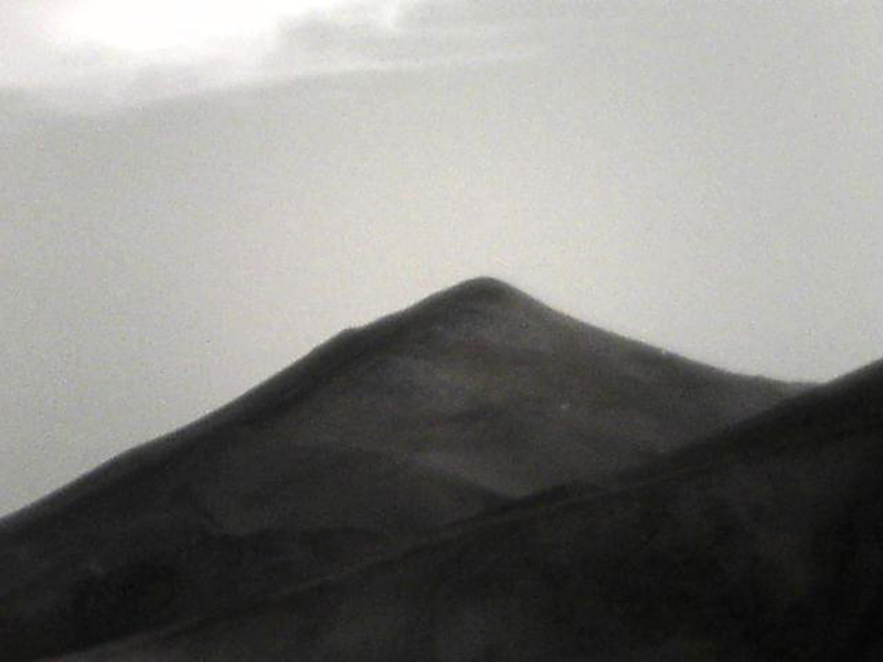 infrared photograph of the UFO overlook in Chilca Peru